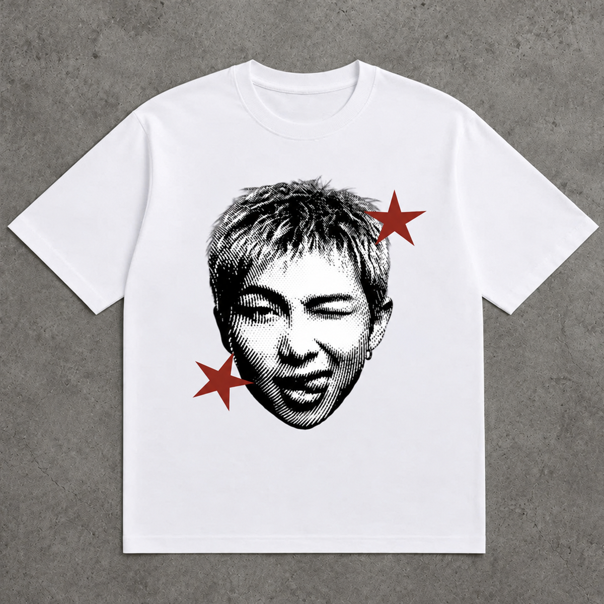 Kpop BTS big head Graphic Tee Unisex T-Shirt