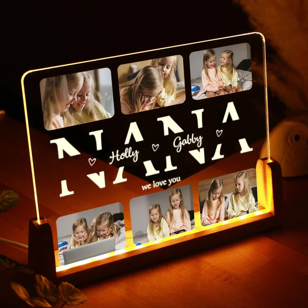 Personalized Custom Photo Night Light
