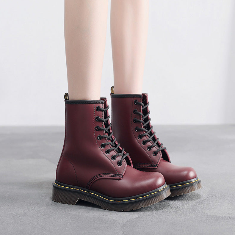 Stylish Waterproof Orthopedic Combat Boots | Unisex Wide Fit