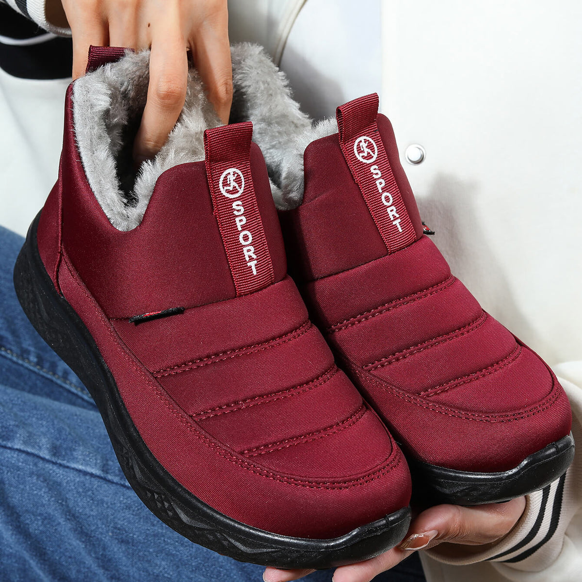 Women’s Orthopedic Winter Boots – Warm Lined