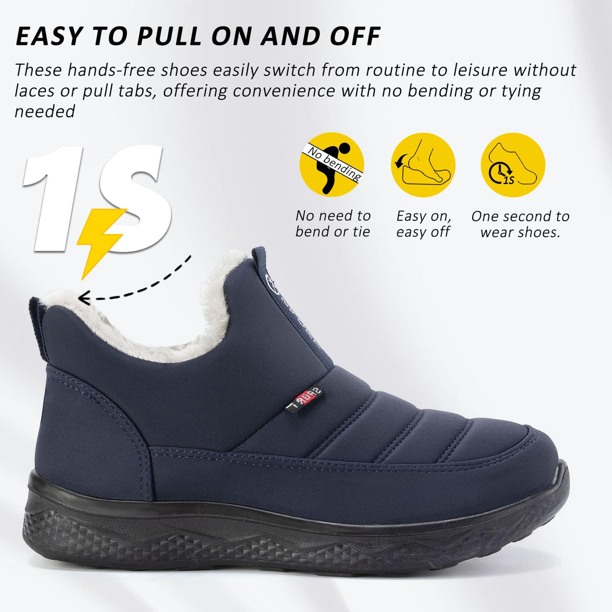 Women’s Orthopedic Winter Boots – Warm Lined
