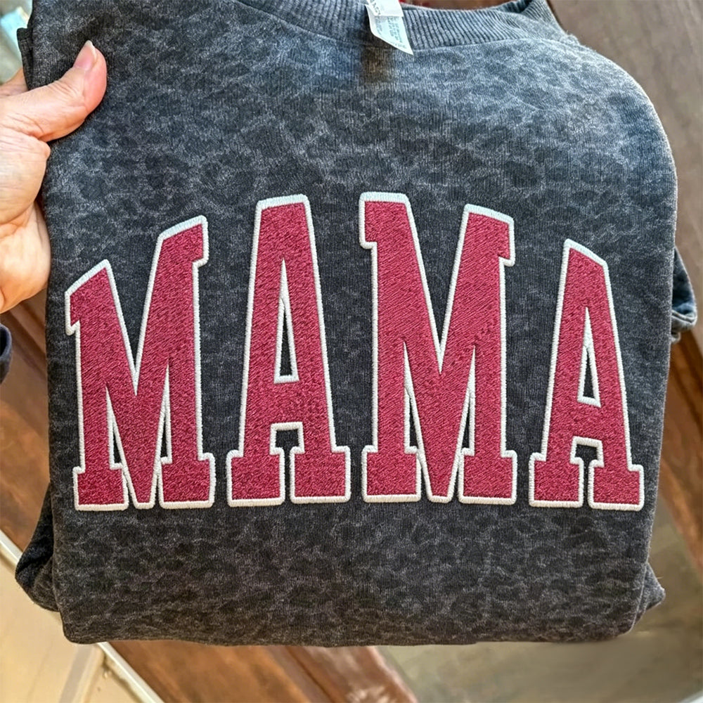 Custom MAMA Camo Sweatshirt Embroidered T-Shirt Hoodie | Mother&