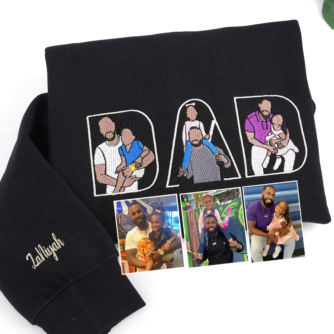 Custom Comic Photo Embroidered 