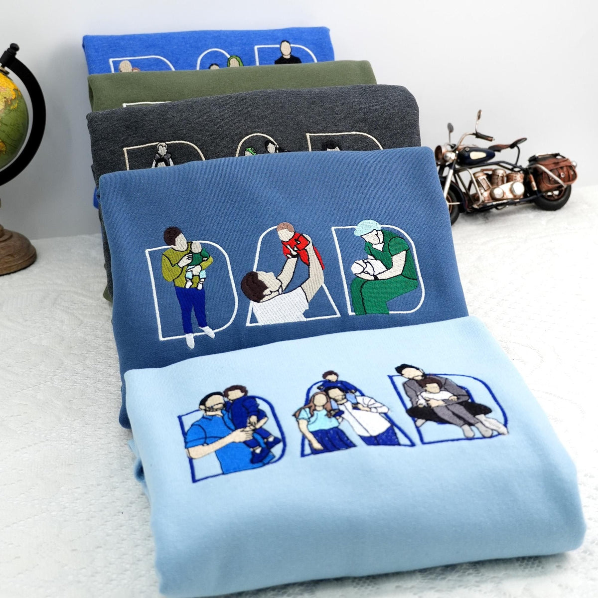 Custom Comic Photo Embroidered 