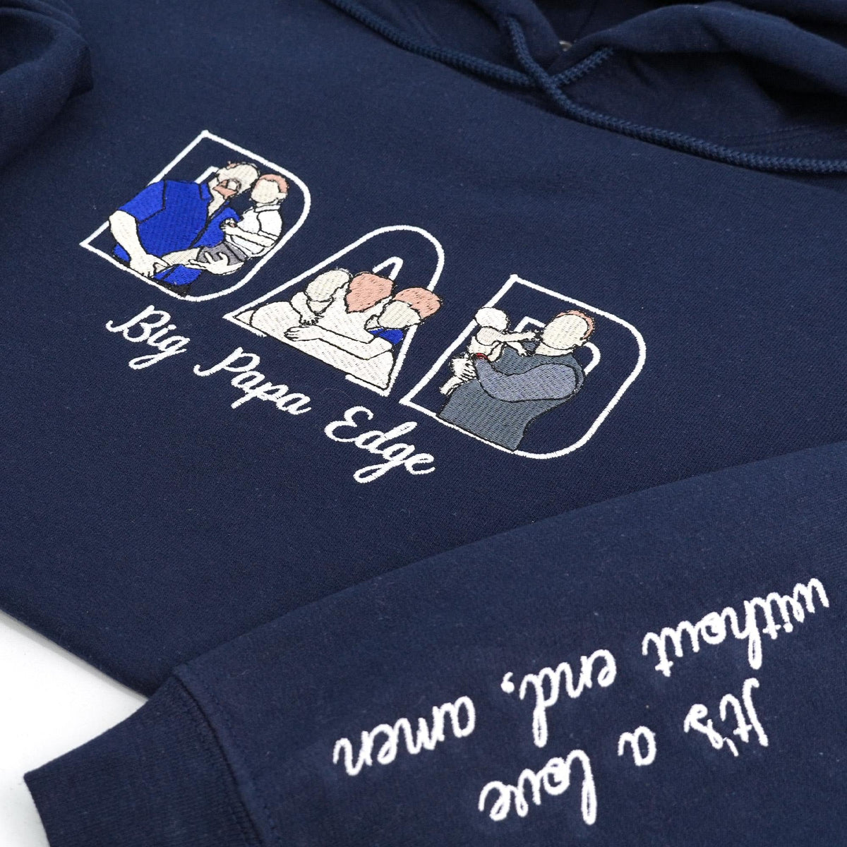 Custom Comic Photo Embroidered 