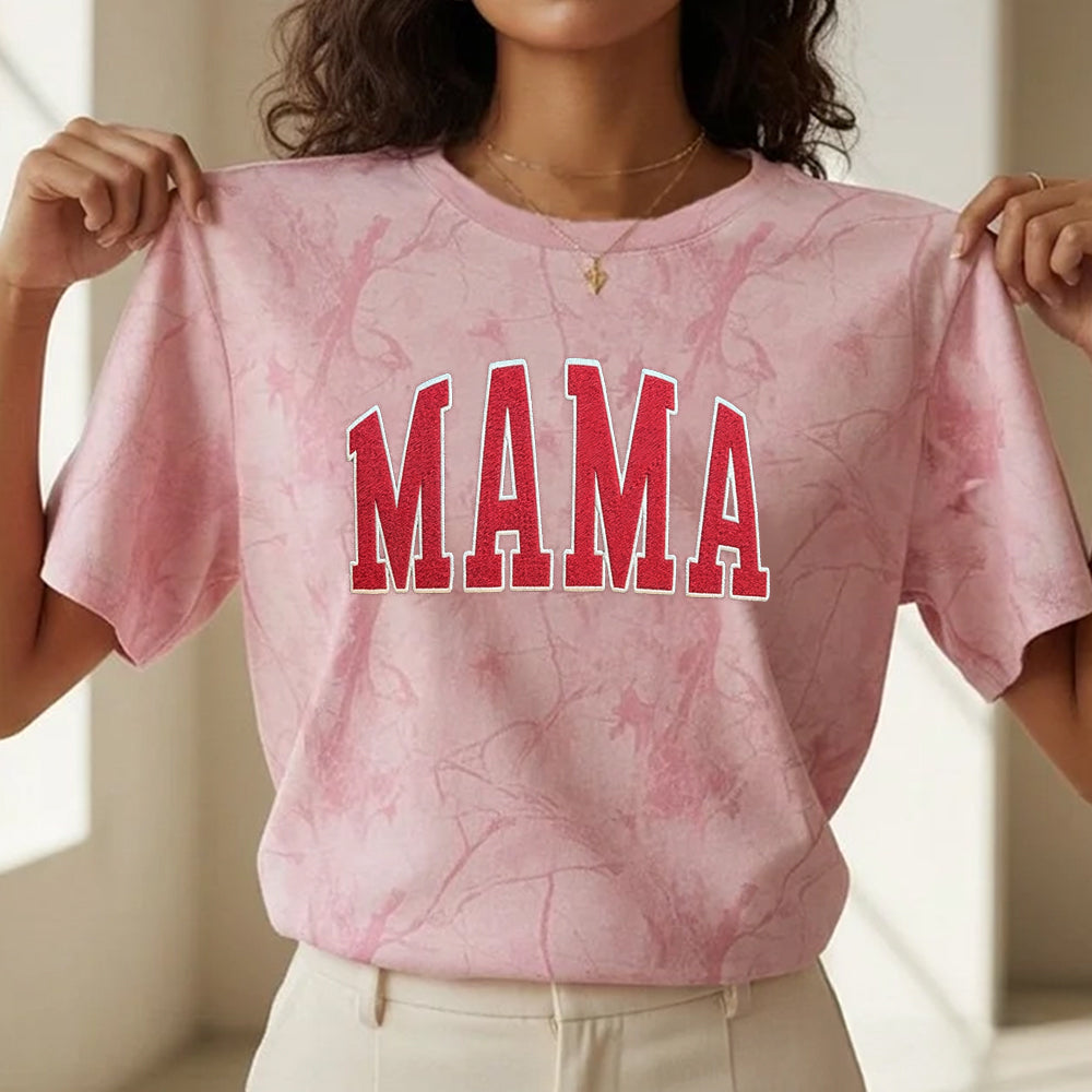 Custom MAMA Camo Sweatshirt Embroidered T-Shirt Hoodie | Mother&