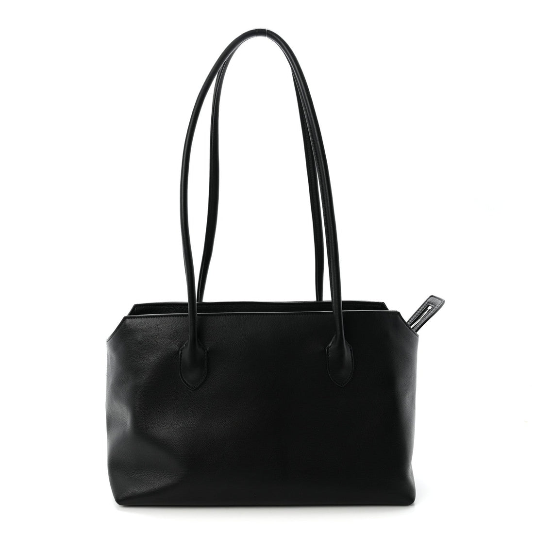 Grained Calfskin Terrasse Bag Black