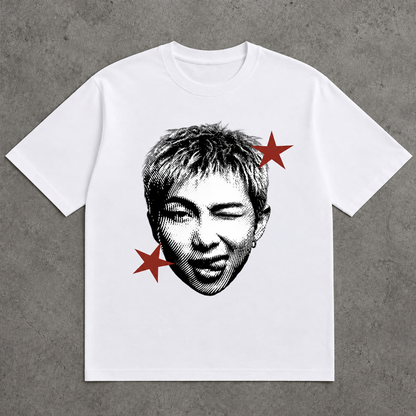 Kpop BTS big head Graphic Tee Unisex T-Shirt