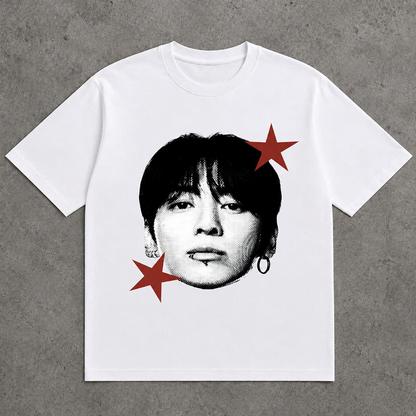 Kpop BTS big head Graphic Tee Unisex T-Shirt