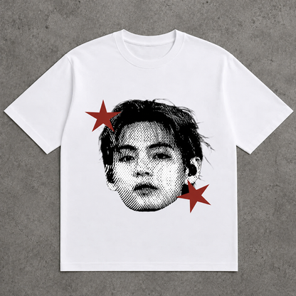 Kpop BTS big head Graphic Tee Unisex T-Shirt