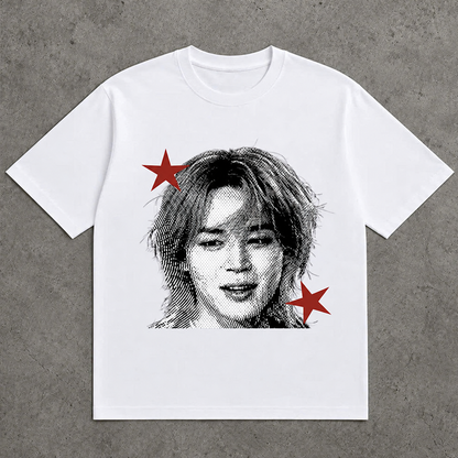 Kpop BTS big head Graphic Tee Unisex T-Shirt