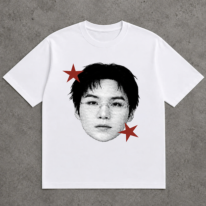 Kpop BTS big head Graphic Tee Unisex T-Shirt
