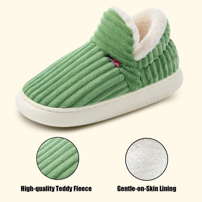 Cozy Velvet Winter Slippers with Thick Non-Slip Sole for Women &amp; Men