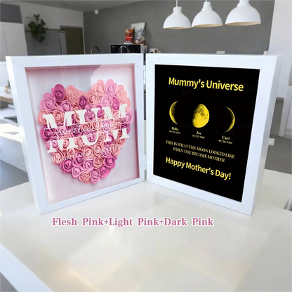 Mum We Love You With REAL MOON PHASE Anniversary Calendar - Mummy&