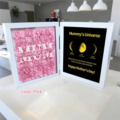 Mum We Love You With REAL MOON PHASE Anniversary Calendar - Mummy&
