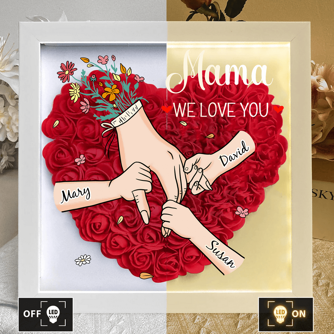 Family Love Blooms Forever - Custom Mother&