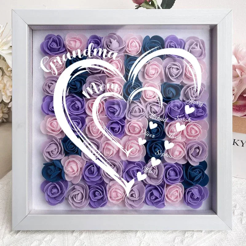 Mom Grandma Hearts Custom Kids&