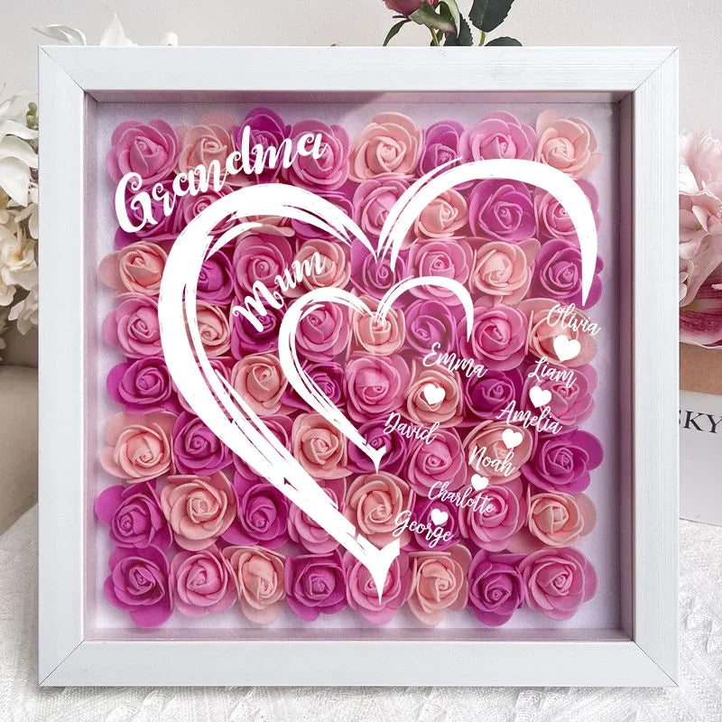 Mom Grandma Hearts Custom Kids&