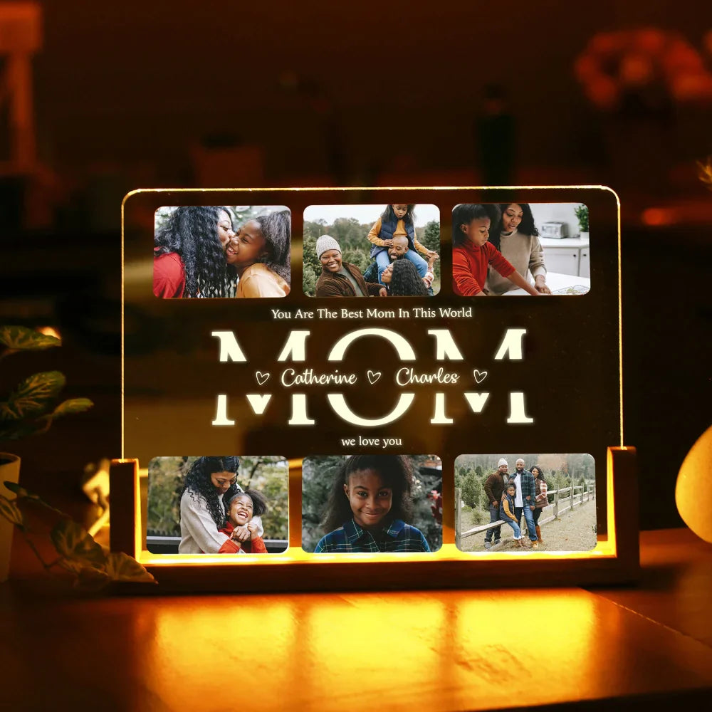 Personalized Custom Photo Night Light
