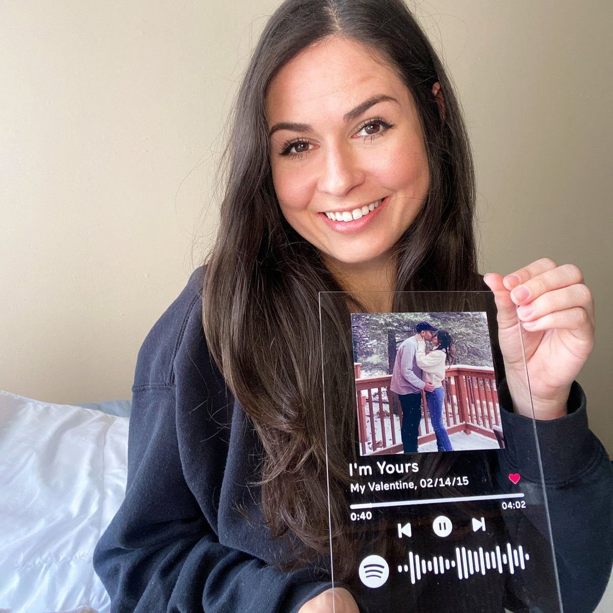 Customizable Photo Music Plaque Night Light | Mother&