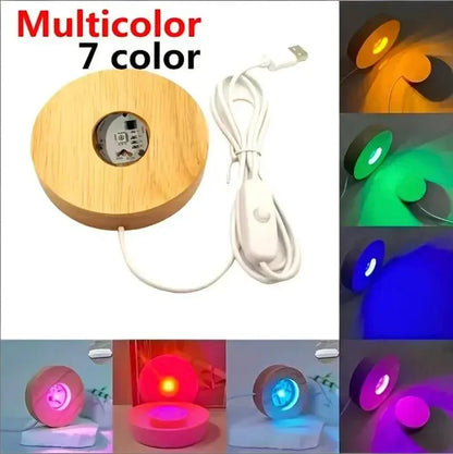 Dad &amp; Me Fist Bump Crystal Ball Lamp - Personalized LED Night Light for Dad, Daddy, Papa, Father
