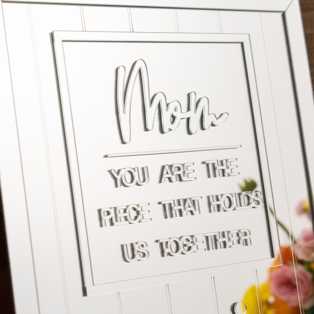 Custom Mom Puzzle Sign Mother&