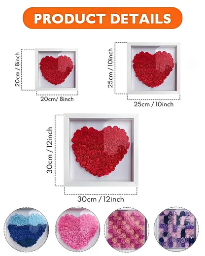 Personalized Mommy Holding Hands Shadow Box – Custom Mixed Skin Tone Hands &amp; Kids Names Floral Heart Frame | Mother’s Day Gift