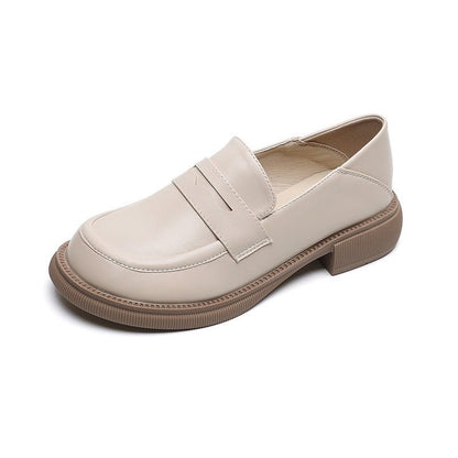Women's Orthopedic Chunky Loafers | British Style Wide Fit Platform Shoe