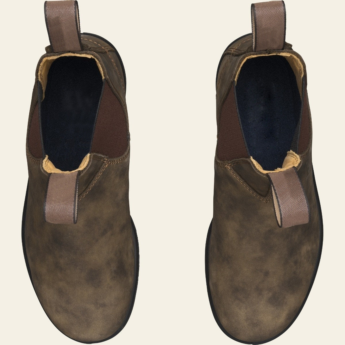 Waterproof Leather Chelsea Boots–Durable, Wide Fit &amp; Arch Support