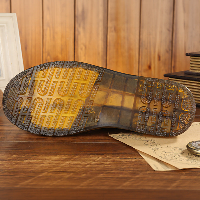 Women's Orthopedic Mary Jane Flats | Classic Leather Everyday Shoes