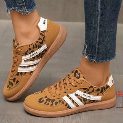 Women's Orthopedic Suede Trainers | Wide Fit Everyday Comfort Shoes
