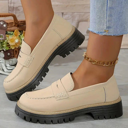 Women's Platform Loafers | Chunky Sole Comfort with Arch Support