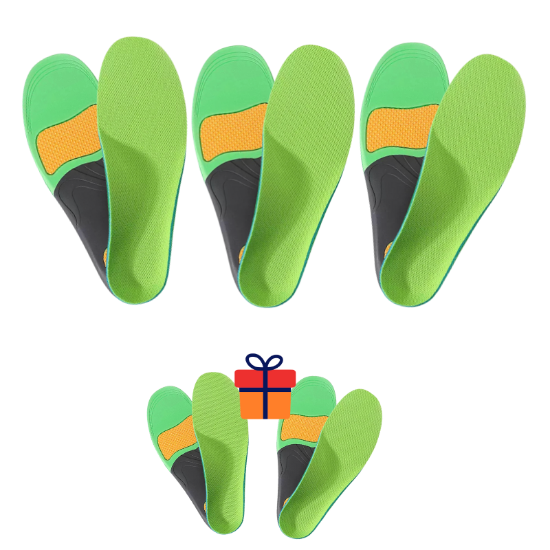 Orthopedic Arch Support Insoles for Flat Feet &amp; Foot Alignment