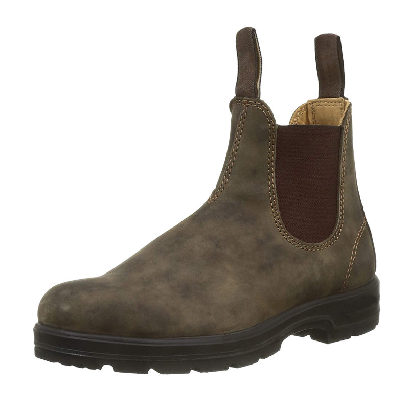 Waterproof Leather Chelsea Boots–Durable, Wide Fit &amp; Arch Support