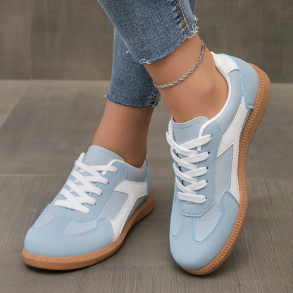 Women's Retro Suede Trainers with Arch Support | Casual Walking Shoes