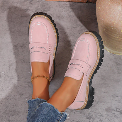 Women's Platform Loafers | Chunky Sole Comfort with Arch Support