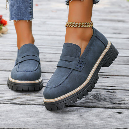 Women's Platform Loafers | Chunky Sole Comfort with Arch Support