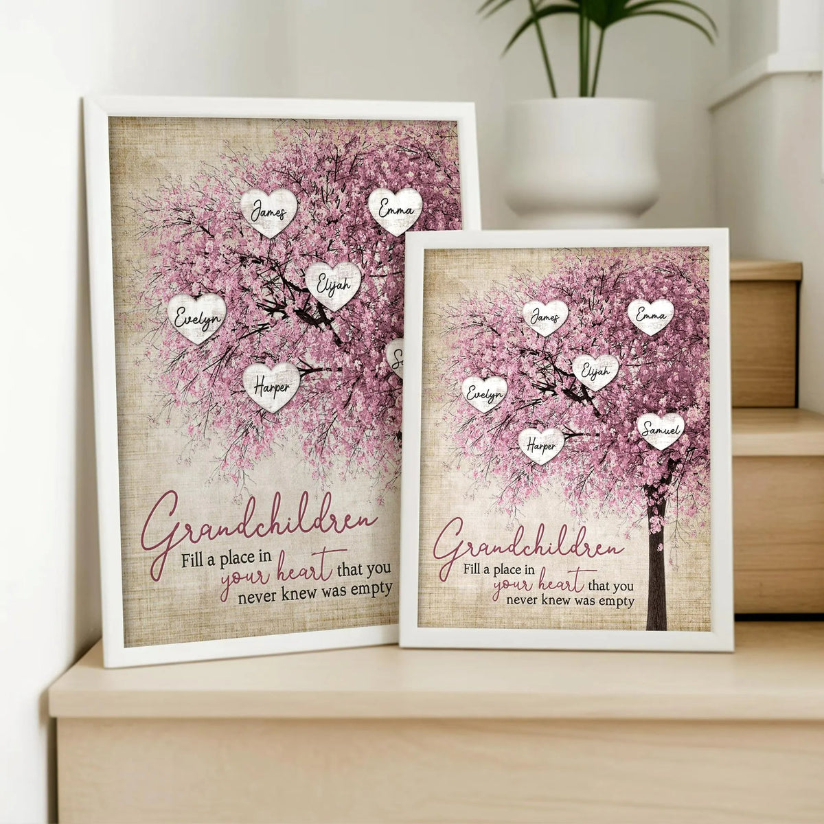 Personalised Family Tree Canvas | Mother&