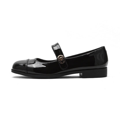Women's Wide Toe Mary Jane Flats with Arch Support | Comfort Shoes