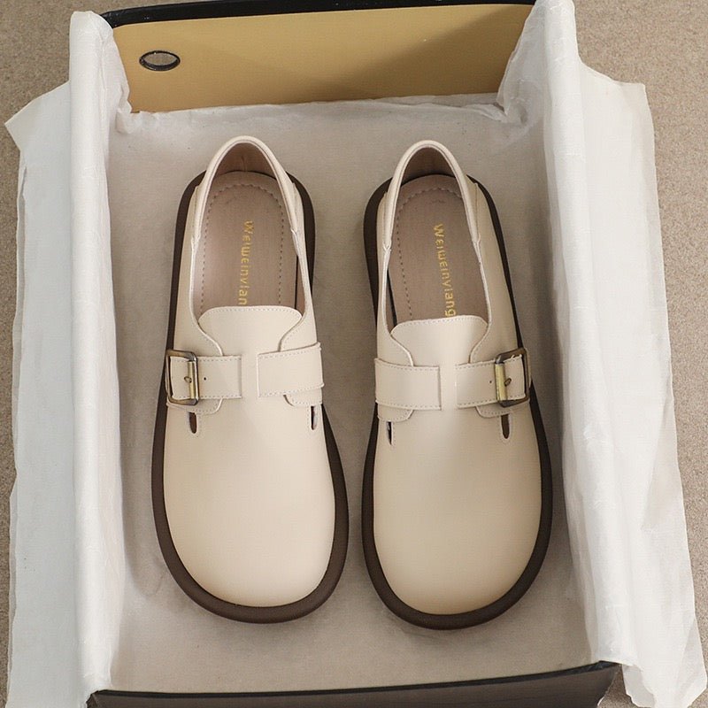 Women's Mary Jane Loafers with Arch Support | Round Toe Comfort Flats