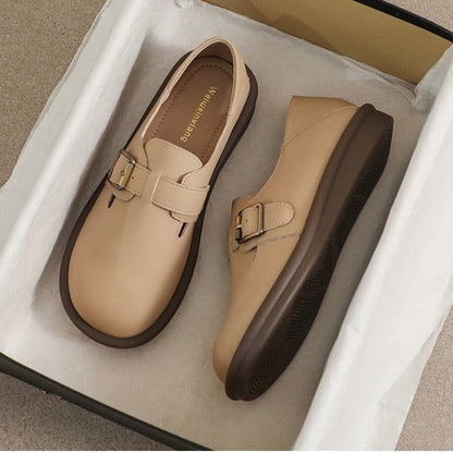Women's Mary Jane Loafers with Arch Support | Round Toe Comfort Flats