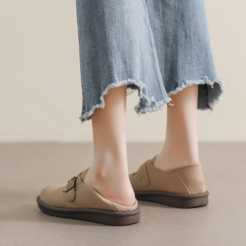Women's Mary Jane Loafers with Arch Support | Round Toe Comfort Flats