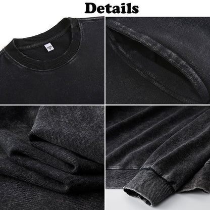 Custom Mama Sequin Embroidered Washed Sweatshirt &amp; T-shirt &amp; Hoodie with Kids&