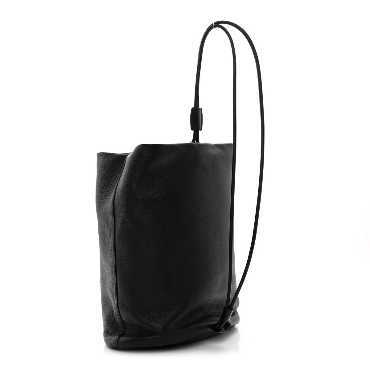 Grained Calfskin Joe Backpack Black