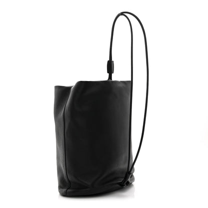 Grained Calfskin Joe Backpack Black