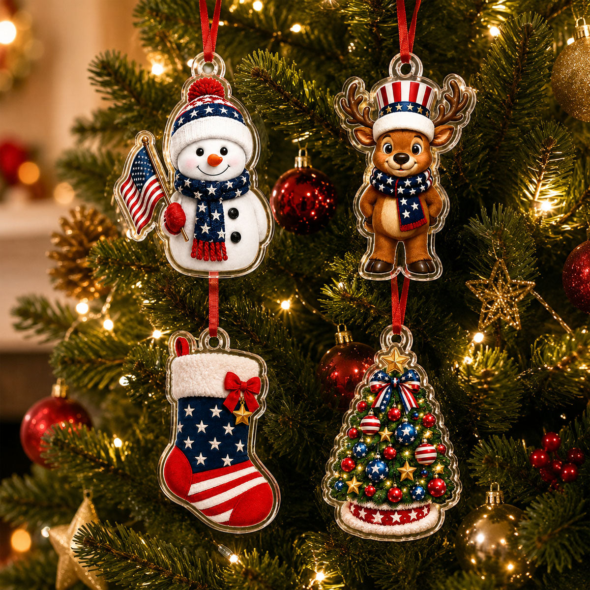 Christmas Family Advent Calendar 2026 - 24 Day Spirits Countdown, Acrylic Charms Blind Box - Gift For Family &amp; Friends