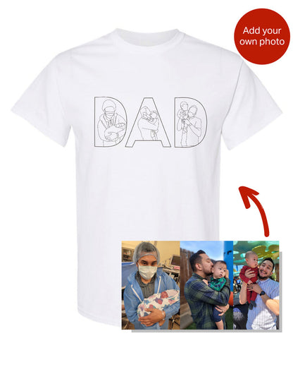 Custom Papa,Dad Ever -Embroidered Sweatshirt For Father&