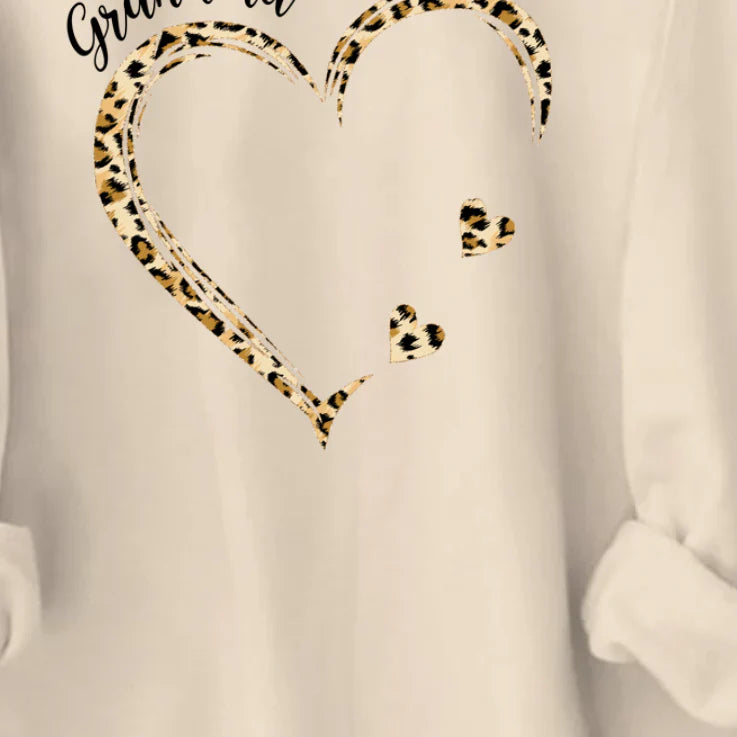 Custom Mama, Grandma Heart Sweatshirt with Kidnames | Mother&