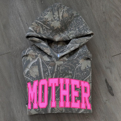 Personalized Camo Glitter Text Mama Shirt Custom Name Hunting Gift for Mom Mothers Day Apparel