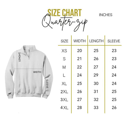Custom Embroidered Portrait Quarter Zip Sweatshirt from Photo | Mother&
